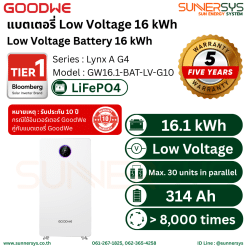 GOODWE - แบตเตอรี่ Low Voltage 16 กิโลวัตต์-ชั่วโมง IP65 (Battery Low Voltage 16 kWh IP65)
